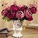 Luyue Peonies Artificial Flowers Vintage Faux Peony Arrangements Fake Flower for Vase Silk Floral Bouquet for Table Centerpiece Wedding Decoration Indoor Home Decor