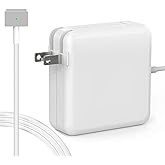 Replacement MacBook Pro Charger, 85W T-Tip Mac Charger Compatible with Mac Book Pro 17/15/13 Inch and Mac Book Air 15/13 Inch Between 2012-2017