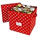 Christmas Ornament Storage Box with Lid - Store up to 64 Christmas Ornaments and Holiday Decor, A Storage Cube and Christmas Box Container to Help Preserve Holiday Decorations