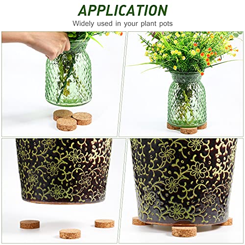 30 Pieces Plant Pot Feet Invisible Pot feet Risers with Non Slip