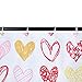 Amazon Basics Bathroom Shower Curtain - Sweetheart, 72 Inch