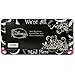 Cheshire Cat We're All Mad Here Disney Auto Car Truck SUV Vehicle Universal-fit License Plate Frame - Plastic - PAIR