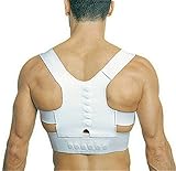 Lefox Adjustable Unisex Magnetic Posture Back Shoulder Corrector Support Brace Belt