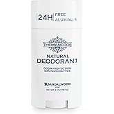 THEMANCODE Deodorant Men Aluminum Free, Sandalwood, Deodorant Stick for Powerful Odor Control, Alcohol-Free Sensitive Skin Friendly 2.7 oz