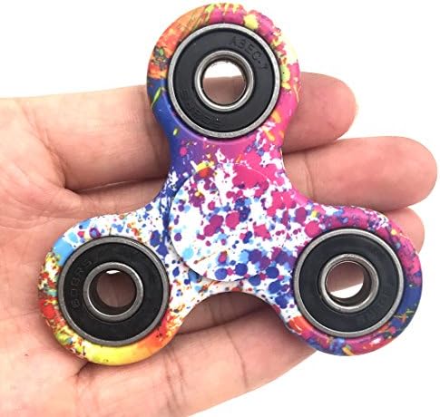 Pacify Fidget Spinner High Speed Color Double Side Clearly Printed, ADHD Focus Anxiety Relief Toys Spinner Fidget Toy Hand Spinner Camouflage (Nebula Colorful)