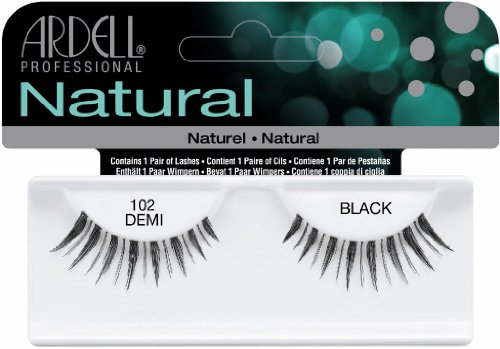Ardell Fashion Lashes False Eyelashes - #102 Black (Pack of 6)