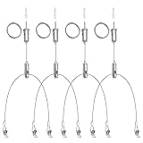 HAMRVL 4 Set Aquarium Light Suspension Cables Kit