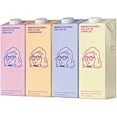 Minor Figures - Oat Latte | Variety Pack | Ready to Drink | 32oz (4 Pack) | Barista Standard, Ready to Drink, Vegan, Dairy-Free, Plant-Based, Shelf Stable, Coffee, Non-GMO, Multi-serving
