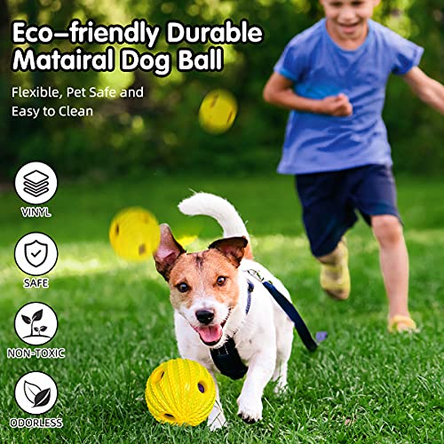 Interactive Giggle Ball Dog Toy Wobble Funny Balls Play Rolled Shaken