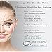 Baiyea Eye Massager with Heating and Intelligent Air Pressure Compression Three Modes Healthy Relax Vision Rechargeable Wireless Electronic Dry Eye Care Masks Stress Relief …