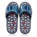 BYRIVER Acupuncture Massage Slippers Sandals Slides Shoes Mat, Arthritis Plantar Fasciitis Foot Neuropathy Pain Relief Massager for Circulation, Mothers Fathers Day Gift for Mom Dad(05S)