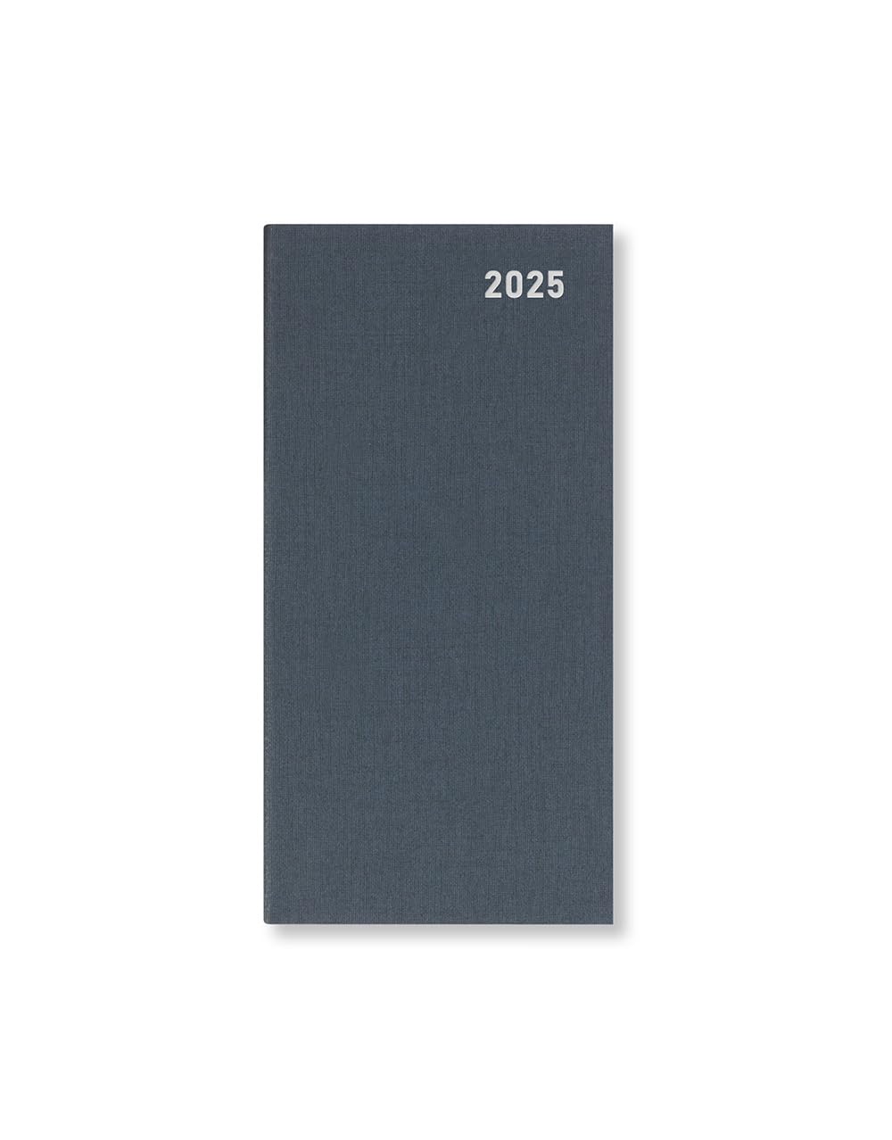 Letts of London Principal Slim week to view 2025 diary - grey