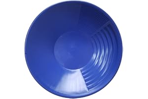 Portable Gold Pan Basin for W/Riffles Mining Dredging Prospecting River Tool Wash Panning