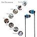 Cehensy Earphones, in-Ear Earbuds, Dual Dynamic Drivers, Noise Cancelling High Fidelity Stereo Bass Headphones with Mic and Remote for iPhone, iPod, iPad, Samsung and Other Android Phones etc