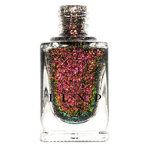 ILNP Electric Carnival - Red, Pink, Gold, Green Ultra Chrome Color Shifting Flakie Nail Polish