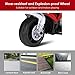 Costzon Kids Ride on Motorcycle, 6V Battery Powered 3 Wheels Motorcycle Toy for Children Boys & Girls, Electric Ride on Motorcycle w/Headlights &Music, Pedal (Red)
