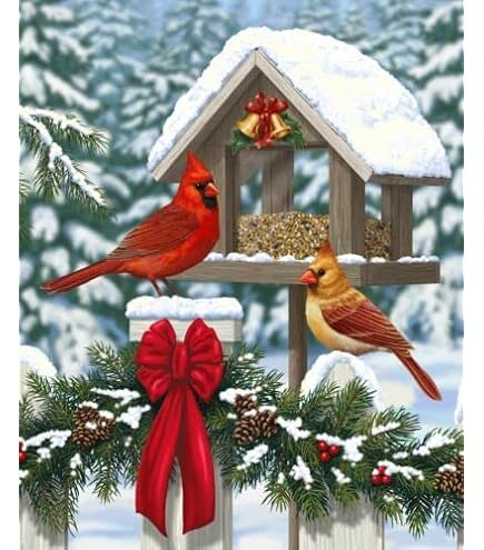 Panneau De Tissu Benartex Winter Parade (47x44 Pouces) - Coton Neuf - Thème Noël