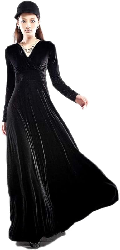 velvet bodycon maxi dress