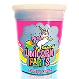 Hocus Pocus Labs Bucket of Unicorn Farts Cotton Candy - Novelty Unicorn Gifts - Funny Birthday Gag Gift - For Women, Men, Kids, Friends and Family