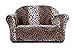 Keet Roundy Faux Fur Children's Sofa, Leopard