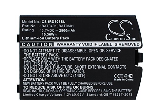 Cameron Sino 2800mAh Li-ion High-Capacity Replacement Batteries for Iridium 9505A , fits Iridium BAT0401/ BAT0601/ BAT0602