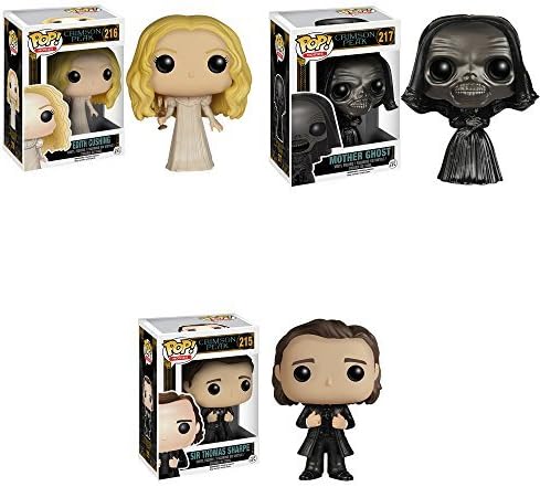 Crimson Peak Mother Ghost, Sir Thomas Sharpe, Edith Cushing Pop! Vinyl Figures Set of 3