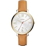 Fossil Jacqueline Three-Hand Date Leather Watch