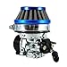 Carburetor Air Filter, Motorized Bike Racing Carb Carburetor Air Filter 50 80 cc 2 stroke Gas Bicycle