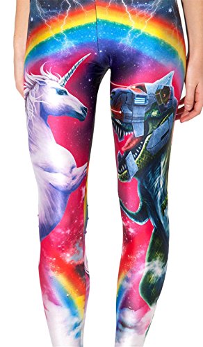 Hoyou Funky Print Leggings For Women Galaxy Floral Tribal Sexy