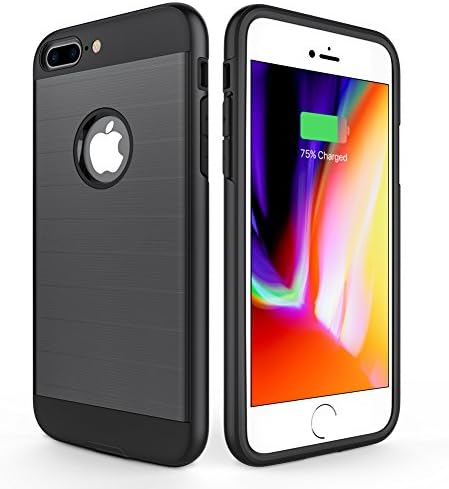 iPhone 7 Plus Case, iPhone 8 Plus Case, BYTC Shockproof of Slim Anti-Scratch Protective Cover of Heavy Duty Dual Layer Rugged Case for Apple iPhone 7 Plus and Apple iPhone 8 Plus