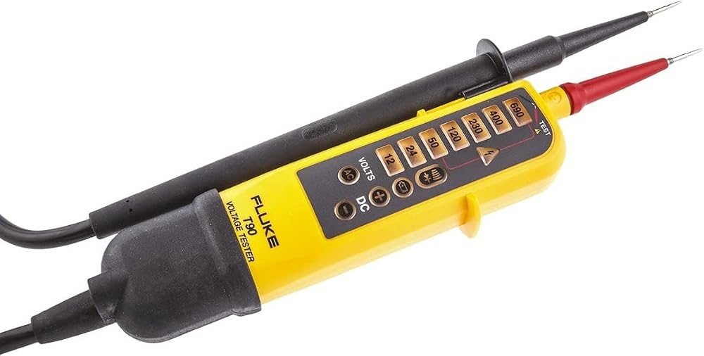 Fluke T90 Basic Voltage and Continuity Tester CAT IV 600 V CAT III 690 V