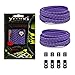 Xpand No Tie Shoelaces System with Elastic Laces - One Size Fits All Adult and Kids Shoes