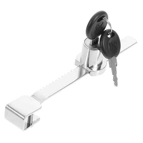 DIYEAH Freezer Lock Sliding Glass Door Lock Refrigerator Display Case ...