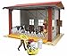 Bruder bworld Cow Barn with Cow and Figure