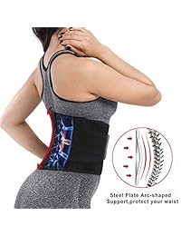 Waist Trainer Sweat Belt Body Shaper Waist Cincher Trimmer Slimming for Women Workout Fitness Weight Loss Girdle Belt
