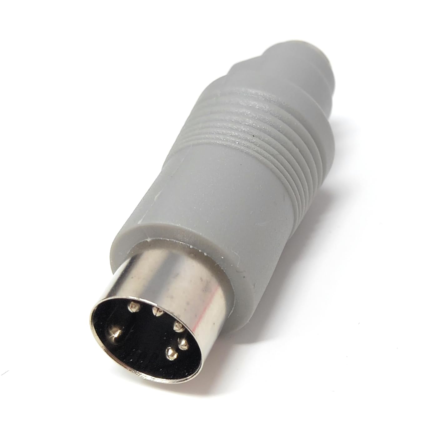 DRUT 6 Pin Mini-DIN PS/2 Female to 5 Pin DIN AT Male Adapter Cable Converter Compatible with Music Instruments, Keyboard