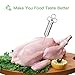 Flyspin Heavy Duty Meat Marinade Injector,304 Stainless Steel,2 Oz,3 Needles,Seasoning Injector for Smoking Meat,BBQ