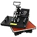 ZENY Heat Press 12''x15'' Pro 6 in 1 Combo Heat Press Machine Digital Multifunction Transfer Sublimation T-shirt / Mug / Hat / Plate