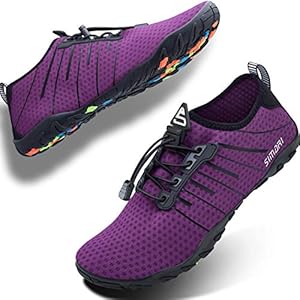 SIMARI Water Shoes Womens Mens Swim Beach Pool Aqua Sports Quick Dry Barefoot Diving Surf Walking