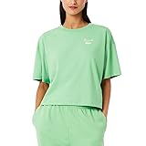 Lacoste Women's Crew Neck Short Sleeve Relaxed Fit