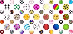 StickerTalk Decorated Camera Dots Webcam Covers, 1