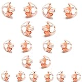 HYS Ear Mold Earbud Replacement Earpiece Ear Mold for Ham Radio Coil Tube Audio Kits (9 Pairs: 3 Pairs-Large, 3 Pairs-Medium, 3 Pairs-Small)