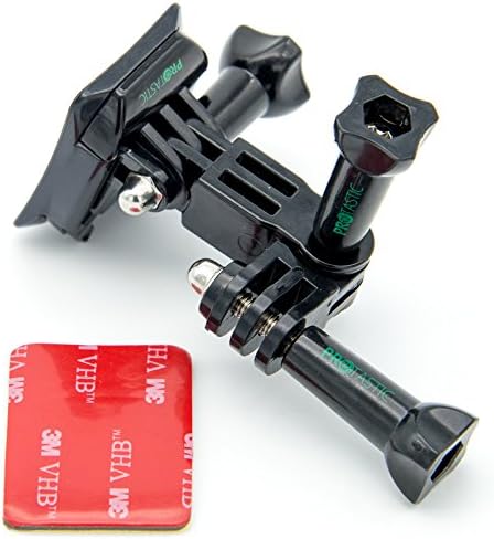 PROtastic® Helmet Side Mount for Action Cameras (GoPro, Xiaomi, SJCAM etc), Black - Image 4