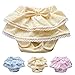 Dog SKIRT Diaper Female Sanitary Pant Dress Ruffles Cotton For SMALL Breeds DELIVERY TIME 2 - 4 DAY (YELLOW, LARGE: Waist 11