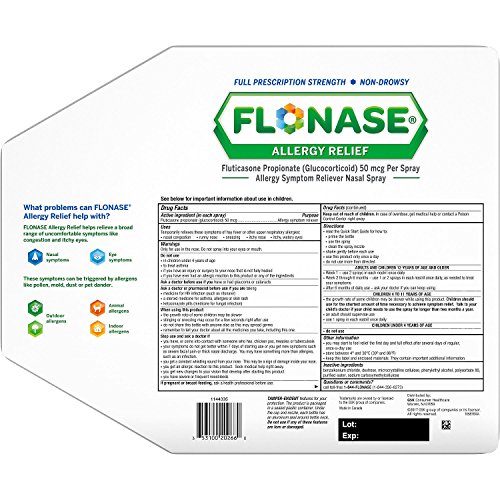 Flonase Allergy Relief Nasal Spray, 432 Sprays - //coolthings.us