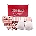 Cedar Space Cedar Blocks for Closet Storage, 100% Nature Aromatic Red Ceder Blocks Cedar Planks (72)