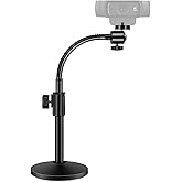 InnoGear Webcam Stand for Desk, Camera Stand Mount Gooseneck Arm for Logitech Webcam C922 C930e C920S C920 C615 C960 C920x BR