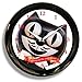 California Clock, Kit-Cat Large Clock Bundle, Classic Large Black BC01 Clock, Round Cat Clock, Two C Batteries and Gift Note, Collectors Limited Edition