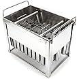 Commercial Popsicle Molds,30PCS Stainless Steel Ice Cream Pop Molds Frozen Popsicle Maker Lolly Mould Ice Cream Stick Holder,Silver (30PCS-85g)