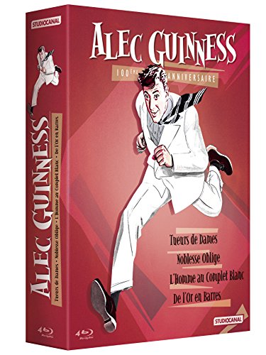 Alec Guinness - 100ème anniversaire - Tueurs de dames + Noblesse oblige + L'homme au complet blanc + De l'or en barres - Pack - Blu-ray